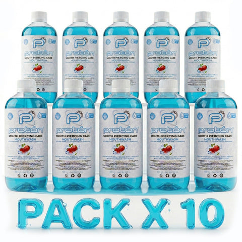 Proton Mouth Piercing Care - Enjuague bucal con clorhexidina 0,12% 500 ml