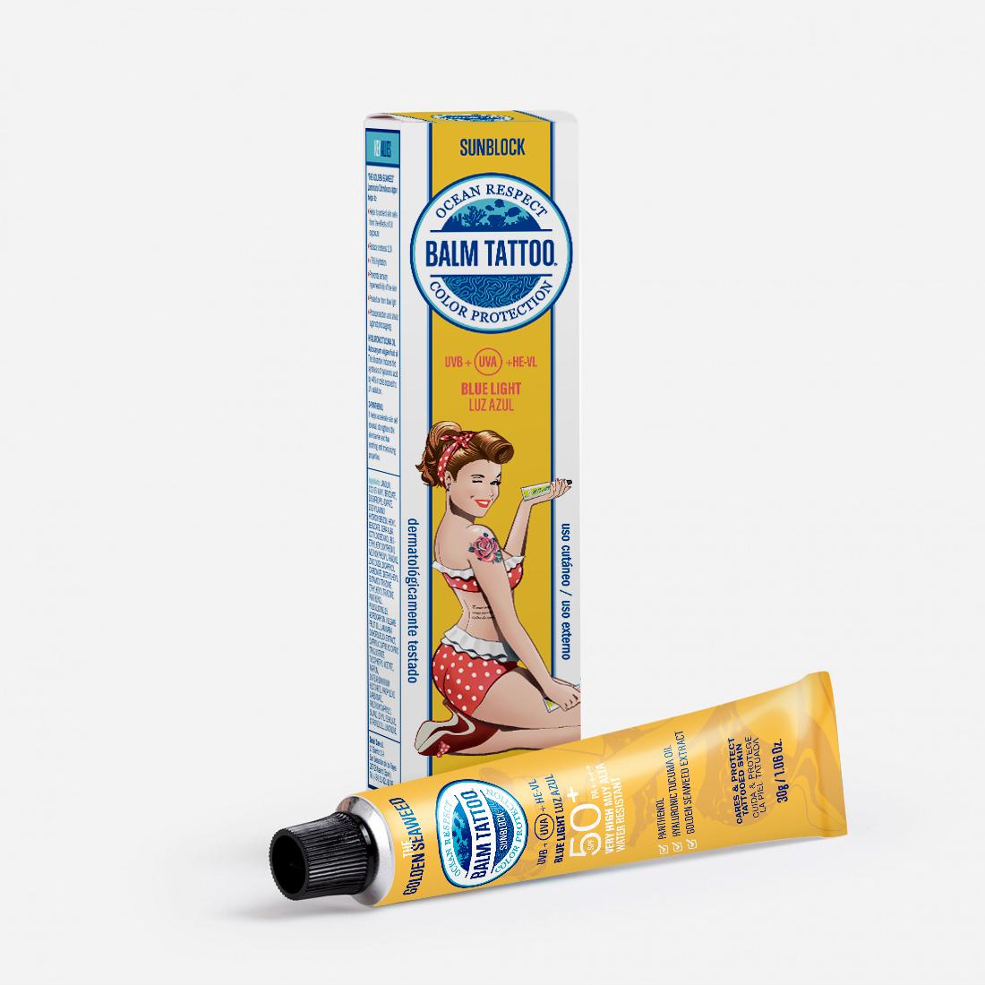 Balm Tattoo The Golden Seaweed Sunblock SPF 50+ - 30 g