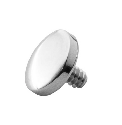 Titanium Flat Disk Threaded End - TFD
