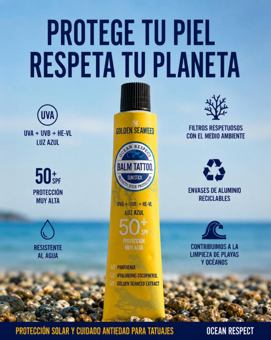 Balm Tattoo The Golden Seaweed Sunblock SPF 50+