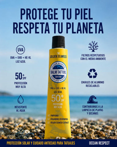 Balm Tattoo The Golden Seaweed Sunblock SPF 50+