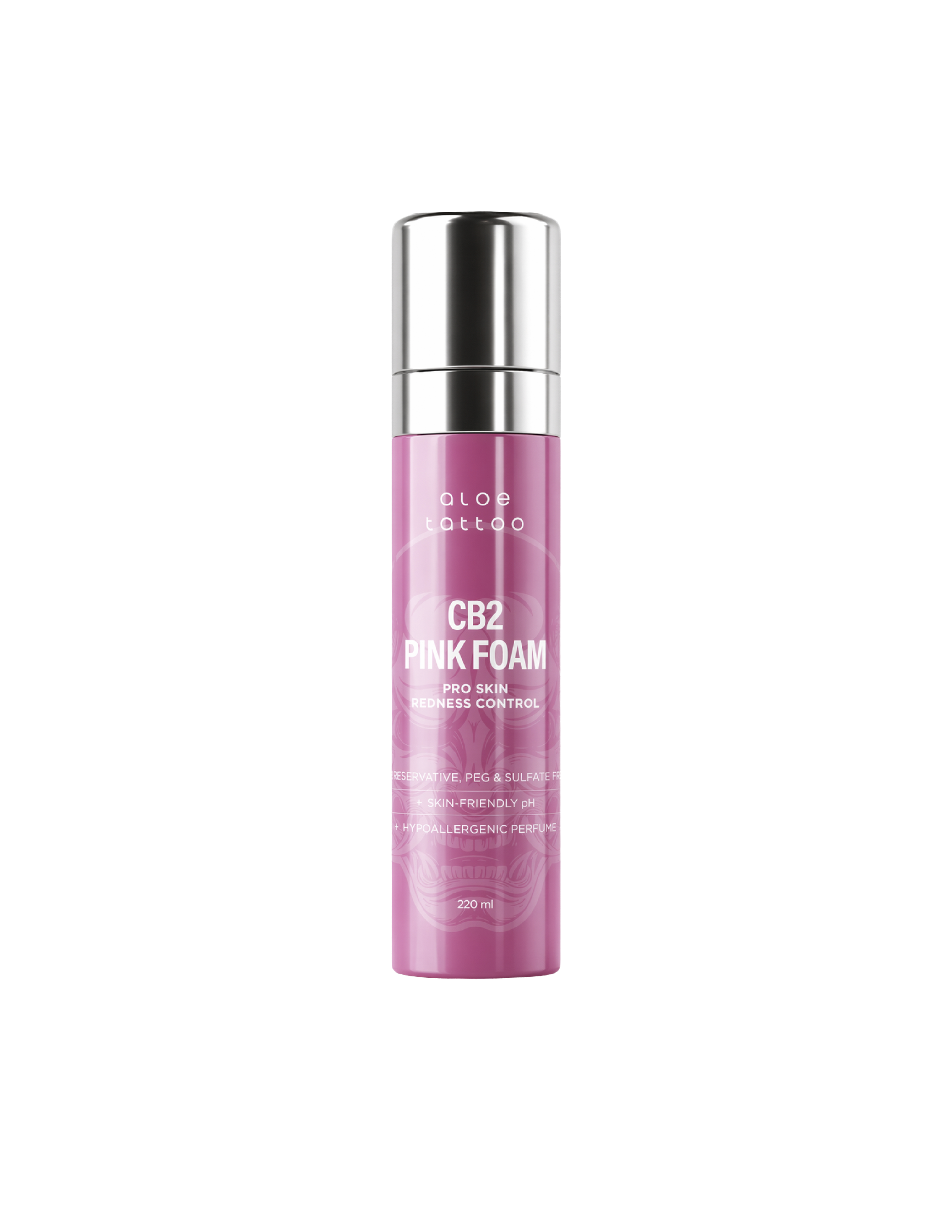 Aloe Tattoo CB2 Pink Foam 220 ml