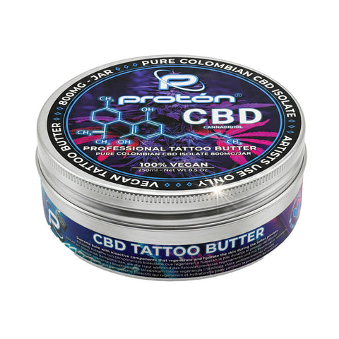 CBD - Proton Tattoo Butter - Made by Nature - 250 ml / 8.5 Oz.