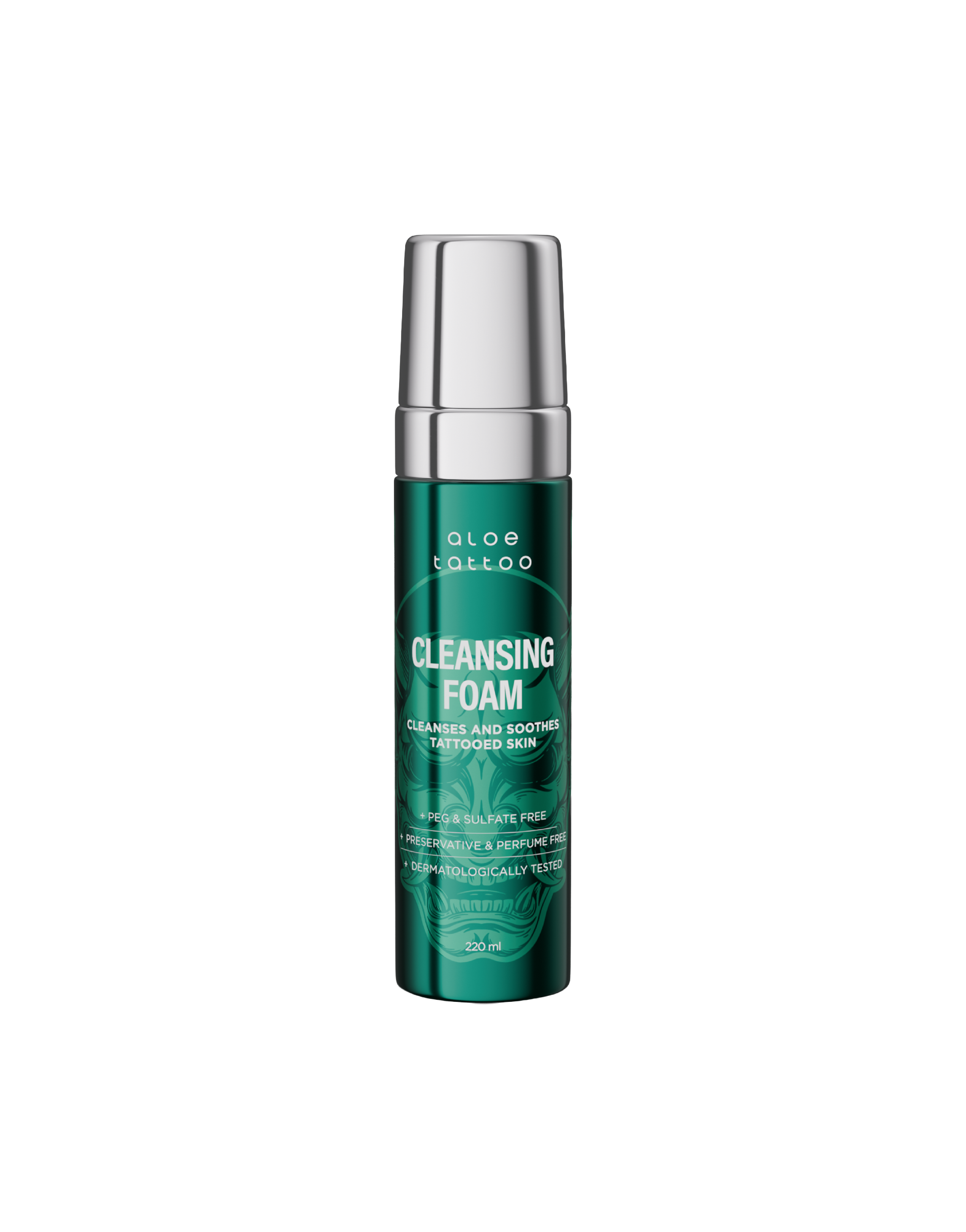 Aloe Tattoo Cleansing Foam 220 ml