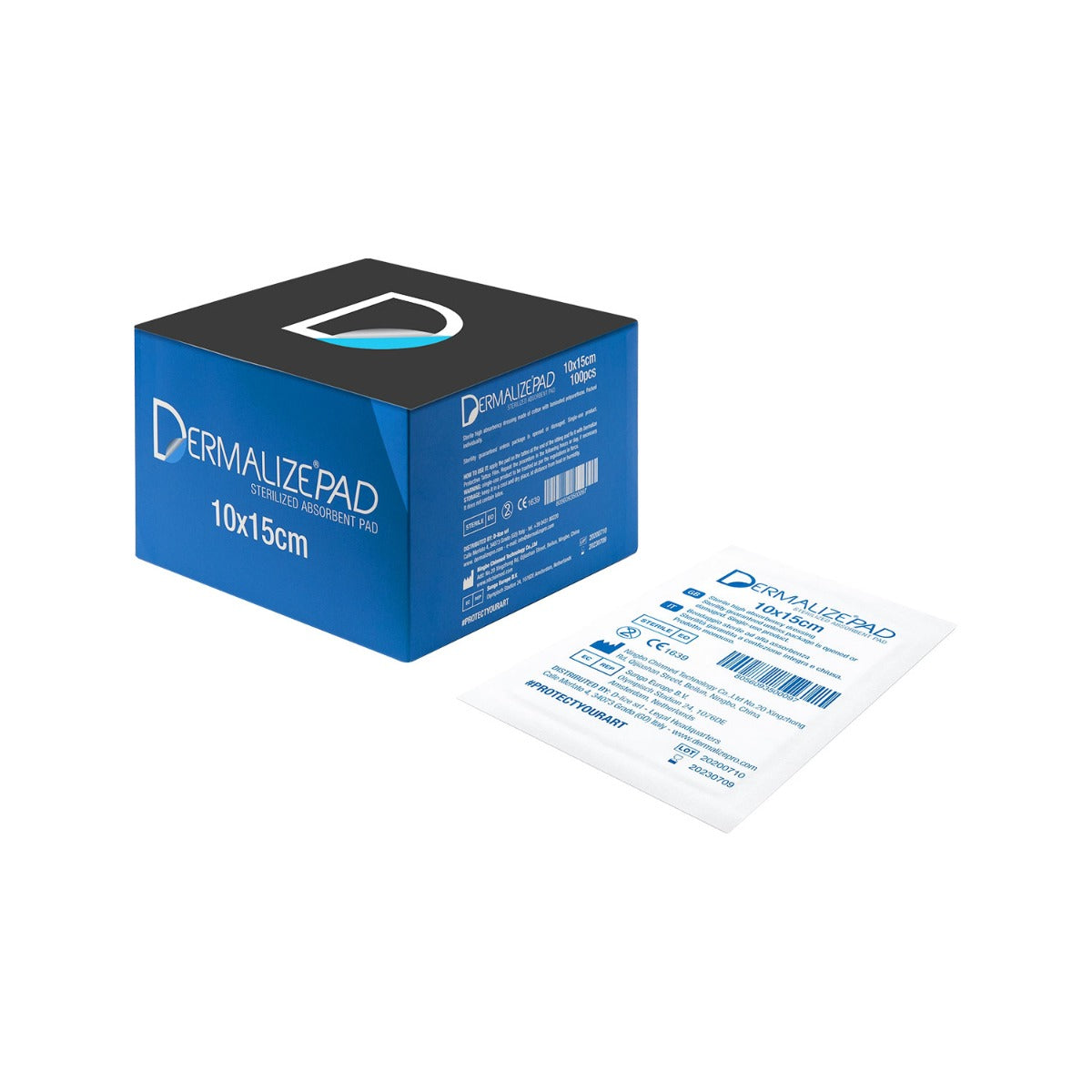 Dermalize Pad almohadillas absorbentes esterilizadas - imagen 1
