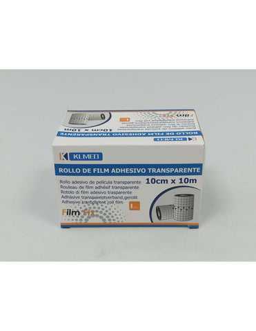 Film Fix KLMED film adhesivo transparente 10 cm x 10 m