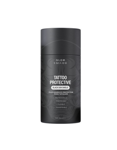 Aloe Tattoo Tattoo Protective Black Sun Shield