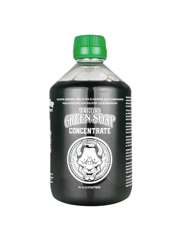 Aloe Tattoo Green Soap Concentrate 500 ml