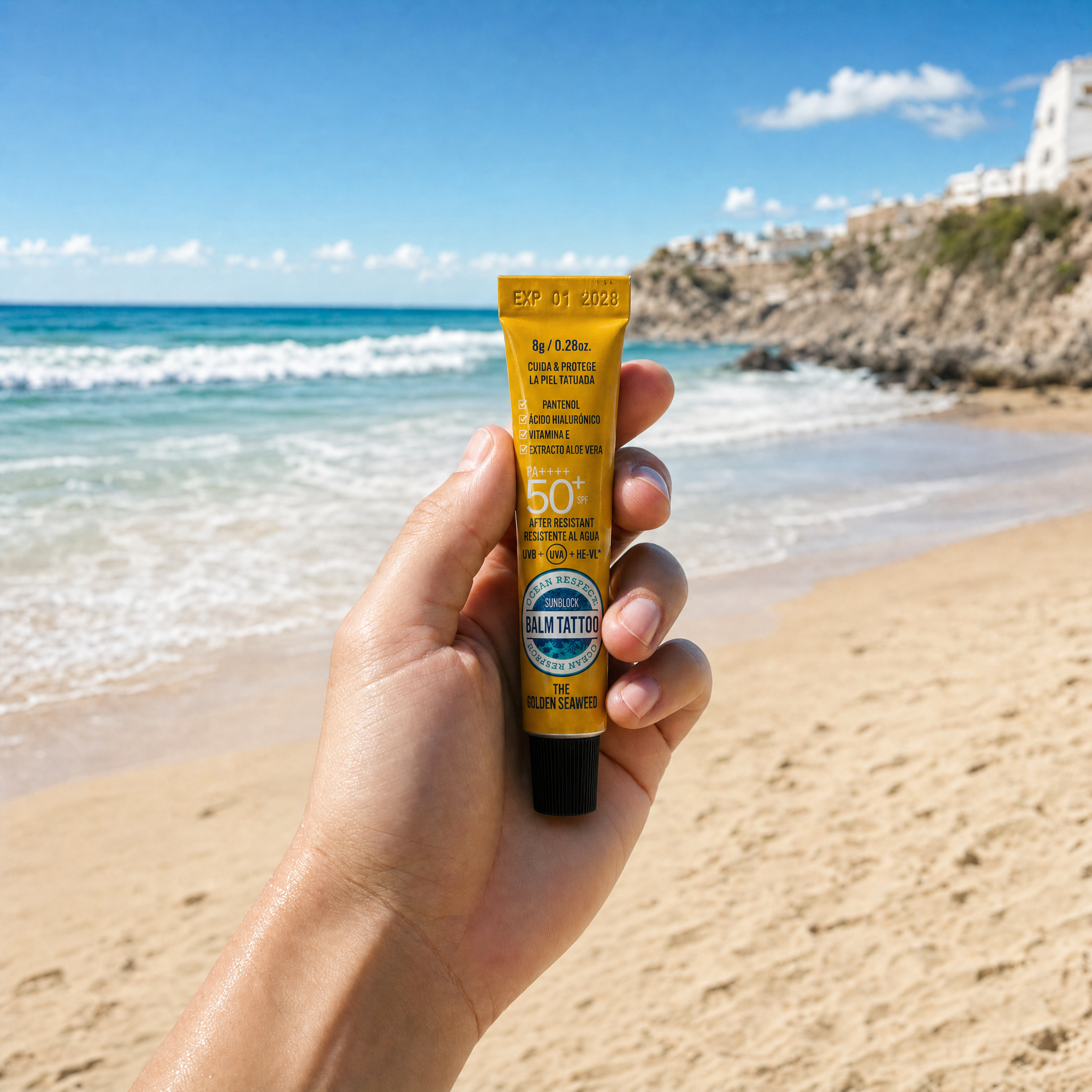 Balm Tattoo The Golden Seaweed Sunblock SPF 50+