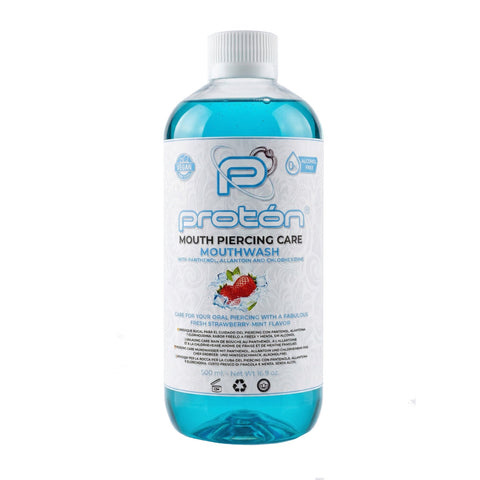 Proton Mouth Piercing Care - Enjuague bucal con clorhexidina 0,12% 500 ml