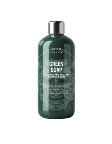 Aloe Tattoo Green Soap 1000 ml